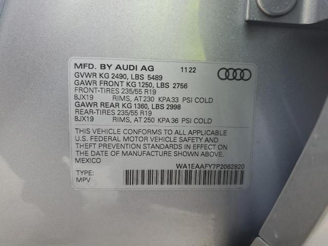 WA1EAAFY7P2062820 2023 AUDI Q5, photo no. 13