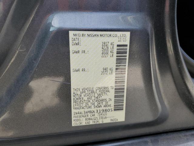 1N4AL3AP8GN319805 Nissan ALTIMA 2.5