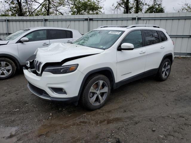 Salvage cars for sale from Copart West Mifflin, PA: 2019 Jeep Cherokee Limited