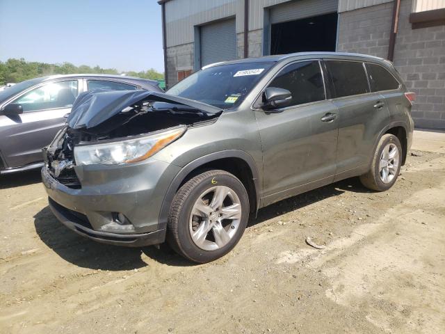 VIN 5TDDKRFH3ES033060 2014 Toyota Highlander, Limited no.1