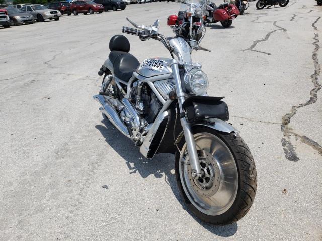 Salvage motorcycles for sale at Rogersville, MO auction: 2002 Harley-Davidson Vrsca