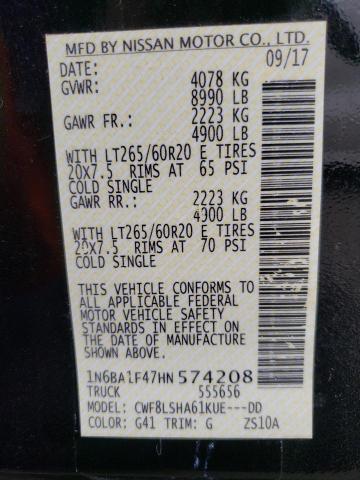 1N6BA1F47HN574208 Nissan Titan Xd Sl
