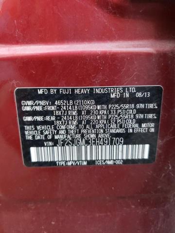 JF2SJGMC3EH491709 Subaru Forester 2.0xt Touring