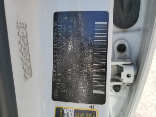KNAGM4A7XE5489312 KIA Optima Lx