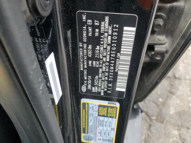 5XXGM4A78EG310912 KIA Optima Lx