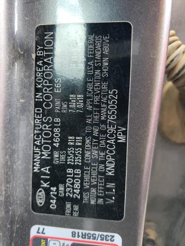 KNDPCCAC9E7650525 KIA Sportage Ex