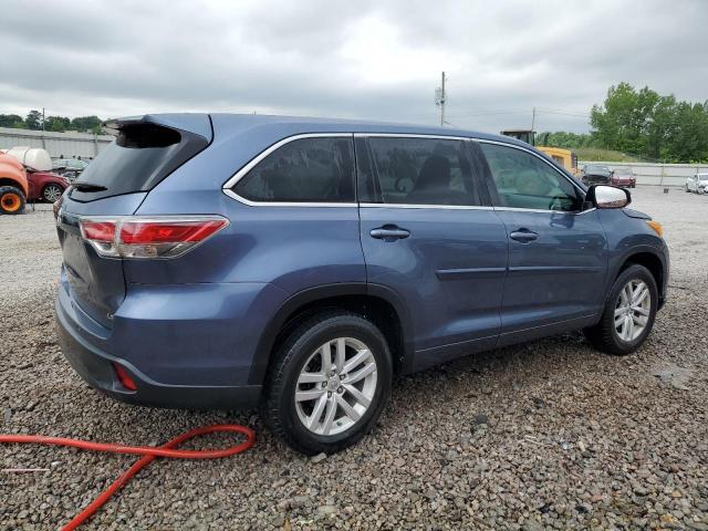 VIN 5TDZARFH6ES006802 2014 Toyota Highlander, LE no.3