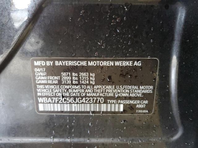 2018 BMW 750 - WBA7F2C56JG423770