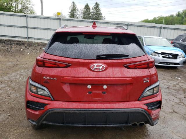 2022 HYUNDAI KONA N LIN - KM8K3CA34NU903046