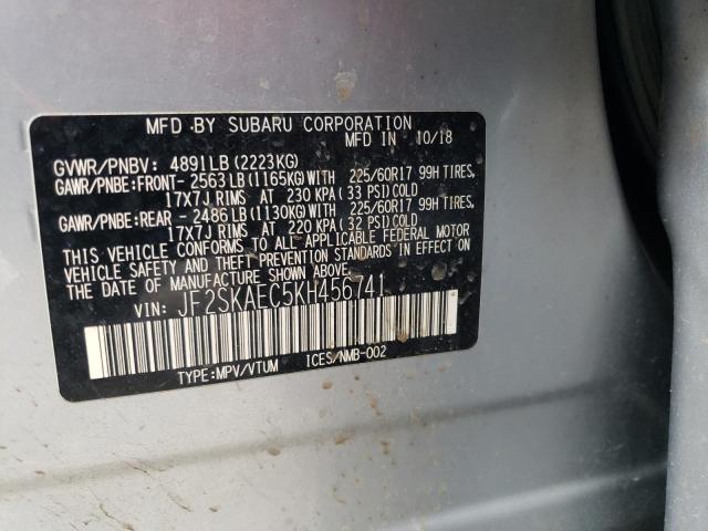 JF2SKAEC5KH456741 Subaru Forester Premium