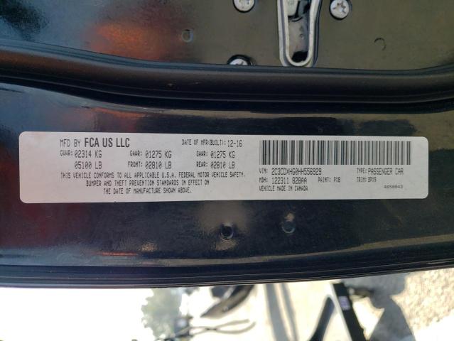 2C3CDXHG0HH556929 Dodge Charger Sxt
