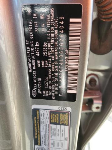 5XXGT4L36JG264049 KIA Optima Lx