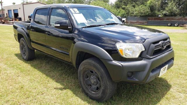 Salvage cars for sale from Copart Mercedes, TX: 2013 Toyota Tacoma Double Cab Prerunner