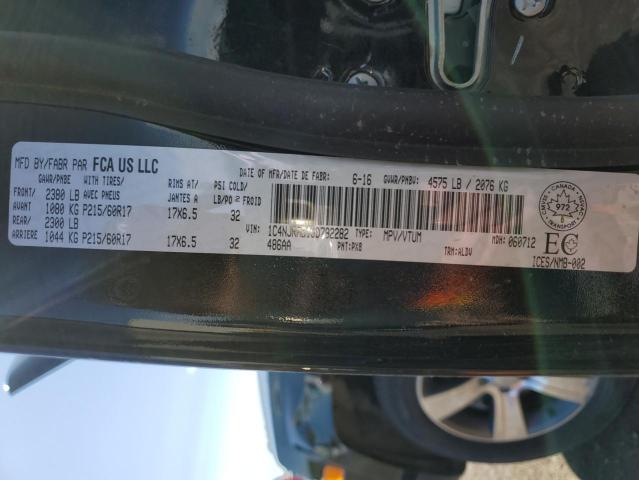 2016 JEEP PATRIOT 1C4NJRAB1GD792282