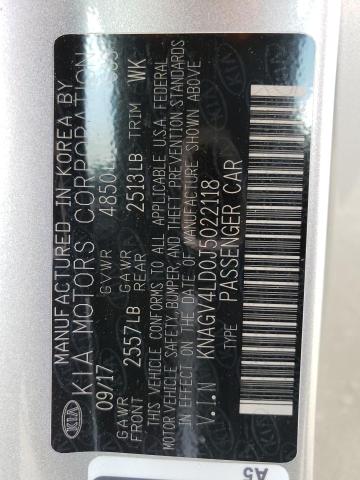 KIA OPTIMA PLUG-IN HYBRID 2018 KNAGV4LD0J5022118 Image 12