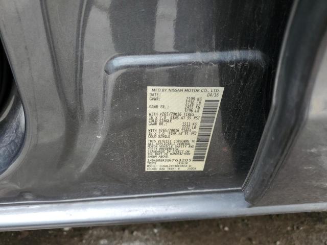 1N6AD0ER3GN763205 Nissan FRONTIER S
