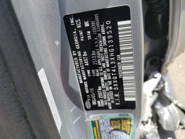5XXGT4L3XHG139520 KIA Optima Lx