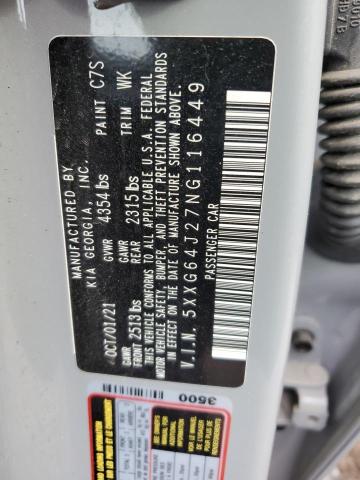 5XXG64J27NG116449 KIA K5 GT LINE