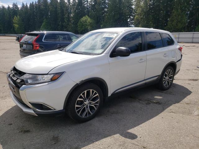 Mitsubishi salvage cars for sale: 2017 Mitsubishi Outlander ES