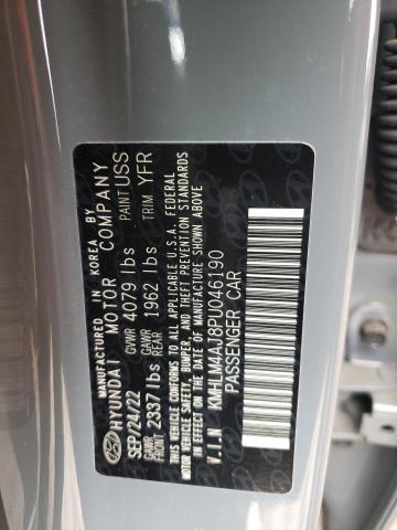 2023 HYUNDAI ELANTRA BL - KMHLM4AJ8PU046190