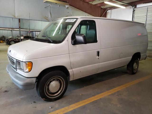 Salvage cars for sale from Copart Mocksville, NC: 2000 Ford Econoline E150 Van