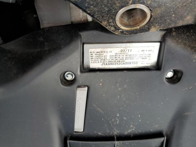 2012 YAMAHA YP400 JYASH03Y2CA009750