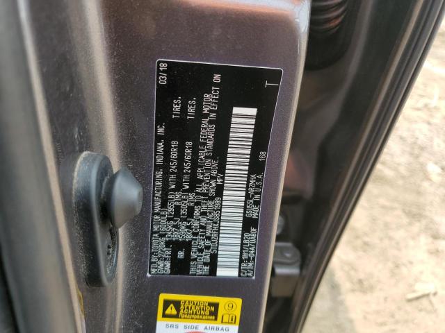 5TDJZRFHXJS851989 Toyota Highlander Se