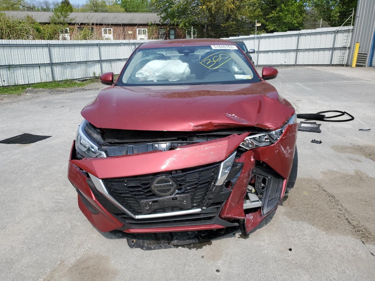 3N1AB8CV0NY301128 NISSAN SENTRA 2022