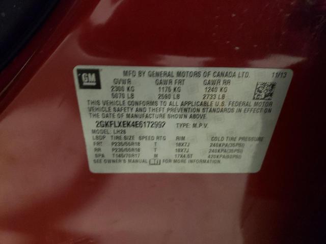 2GKFLXEK4E6172992 GMC Terrain Slt
