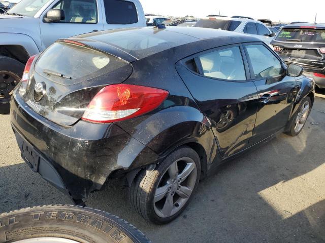 VIN: KMHTC6AD3CU064597 Auction: COPART Lot: 53811033 Location: CA - MARTINEZ KMHTC6AD3CU064597 HYUNDAI VELOSTER 2012 BLACK Photo 3
