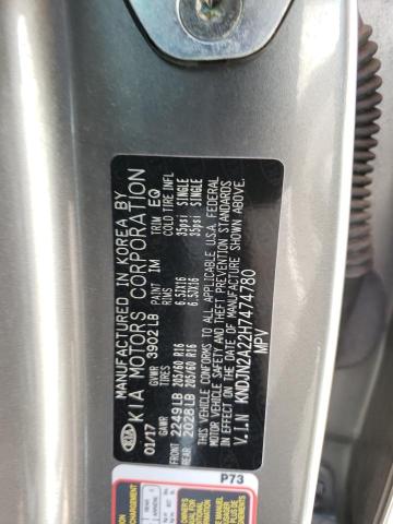 KNDJN2A22H7474780 KIA Soul