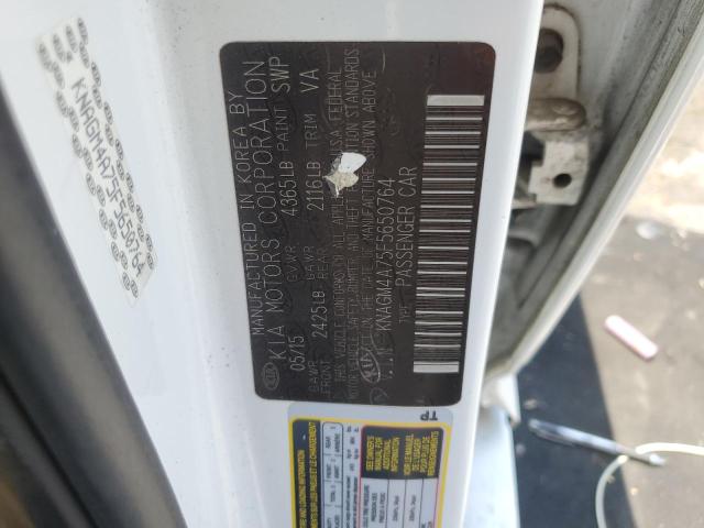KNAGM4A75F5650764 KIA Optima Lx