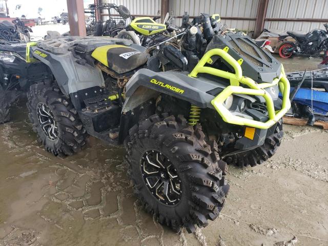 Salvage motorcycles for sale at Houston, TX auction: 2021 Can-Am Outlander X MR 1000R