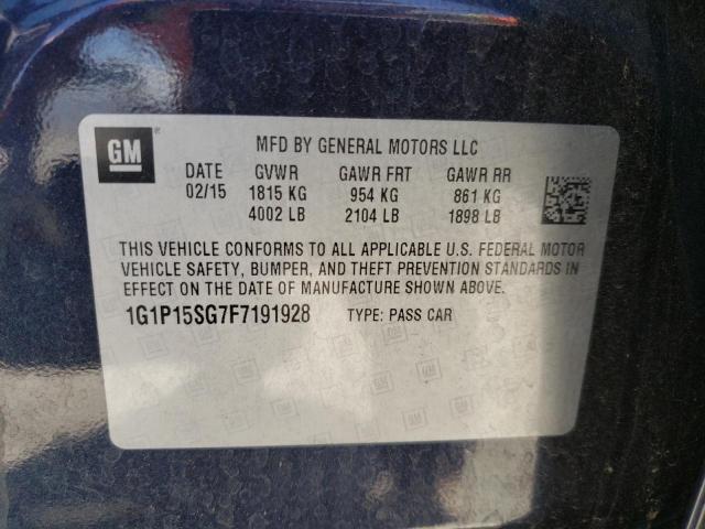 2015 CHEVROLET CRUZE L - 1G1P15SG7F7191928