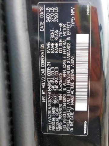 2018 VOLVO XC60 LYVA22RL5JB097448