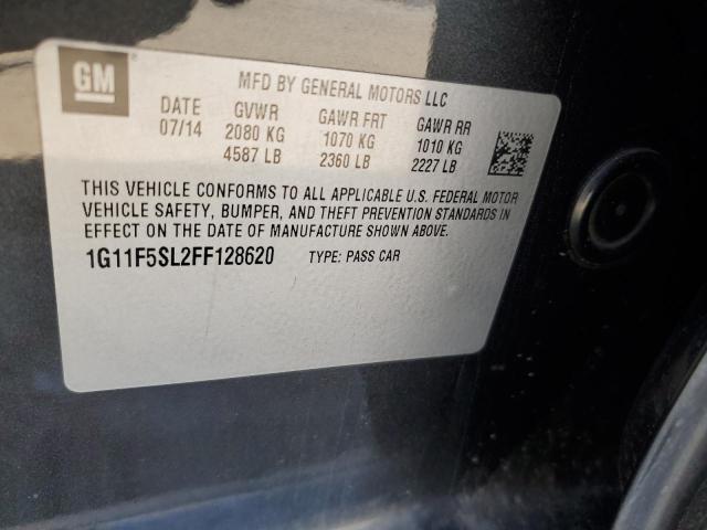 2015 CHEVROLET MALIBU LTZ - 1G11F5SL2FF128620