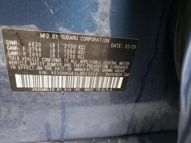 4S3BWAG61L3023328 Subaru Legacy Sport