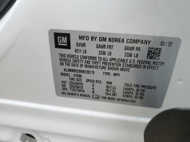 KL4MMBS28NB120179 Buick Encore Gx Preferred