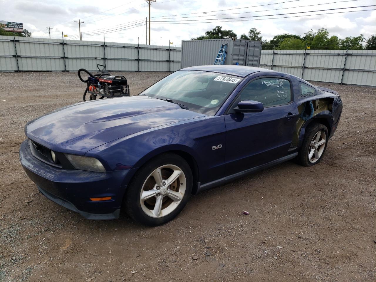 1ZVBP8CFXB5106543 2011 Ford Mustang Gt