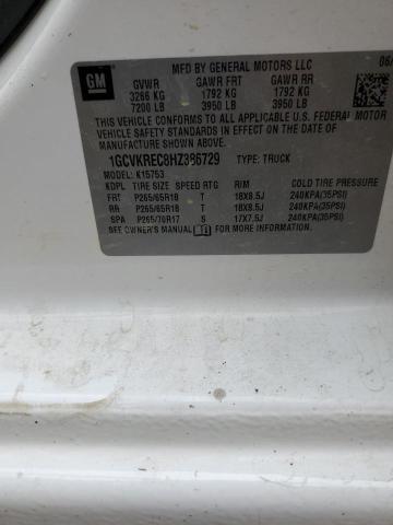 2017 CHEVROLET SLVRD 1500 1GCVKREC8HZ386729