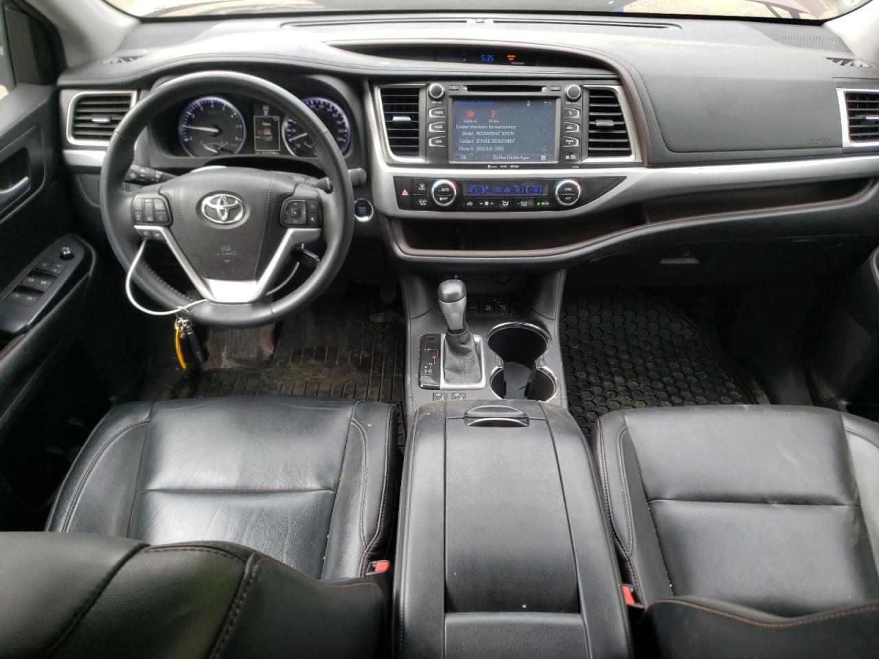 5TDJKRFH7GS282502 TOYOTA HIGHLANDER 2016