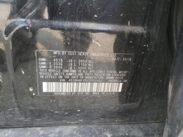2016 SUBARU LEGACY 4S3BNAF69G3050402