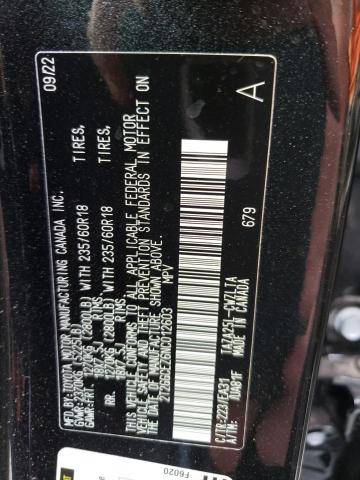 2022 LEXUS NX 350 2T2GGCEZ6NC012603