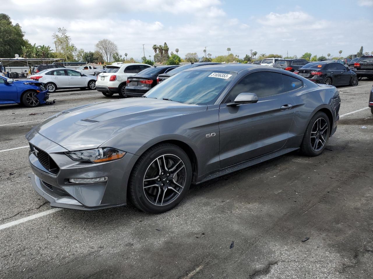 1FA6P8CF5M5129791 FORD MUSTANG 2021