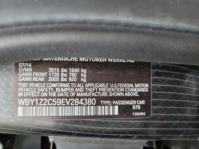 WBY1Z2C59EV284380 BMW I3 Bev