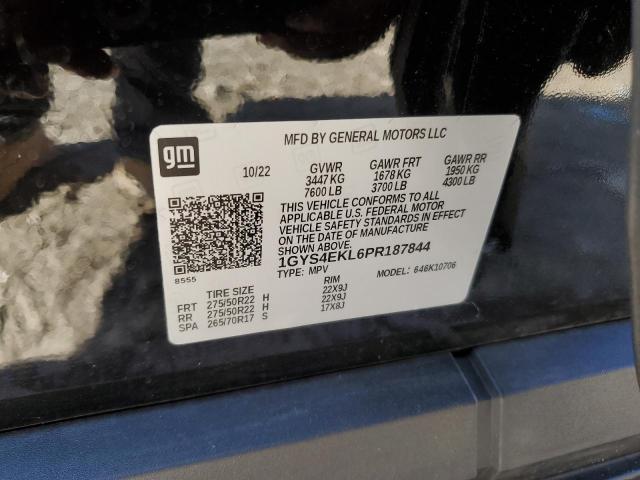 2023 CADILLAC ESCALADE S - 1GYS4EKL6PR187844
