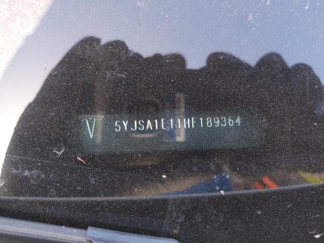 5YJSA1E11HF189364 Tesla MODEL S