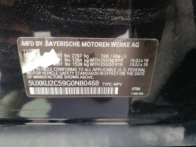 VIN 5UXKU2C59G0N80468 2016 BMW X6, Xdrive35I no.13