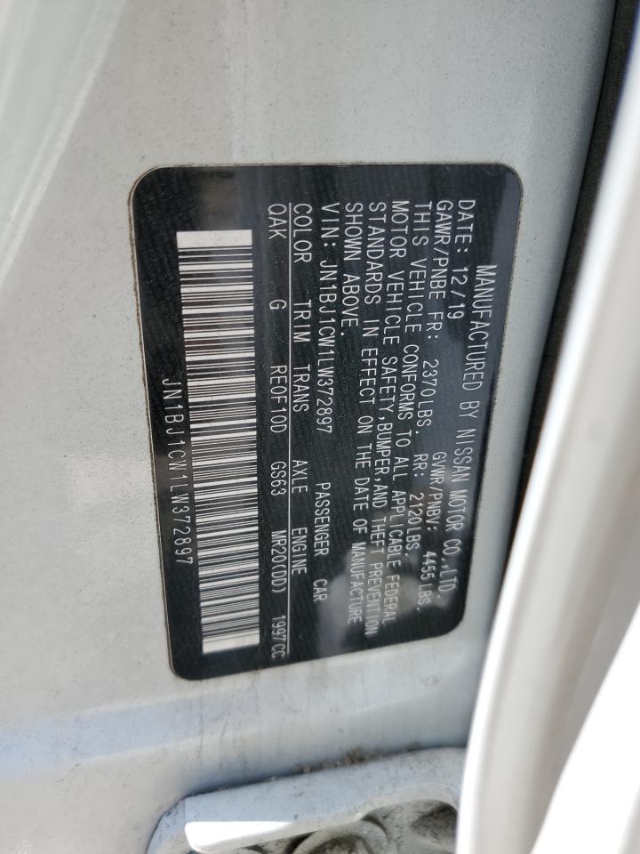 JN1BJ1CW1LW372897 NISSAN ROGUE 2020