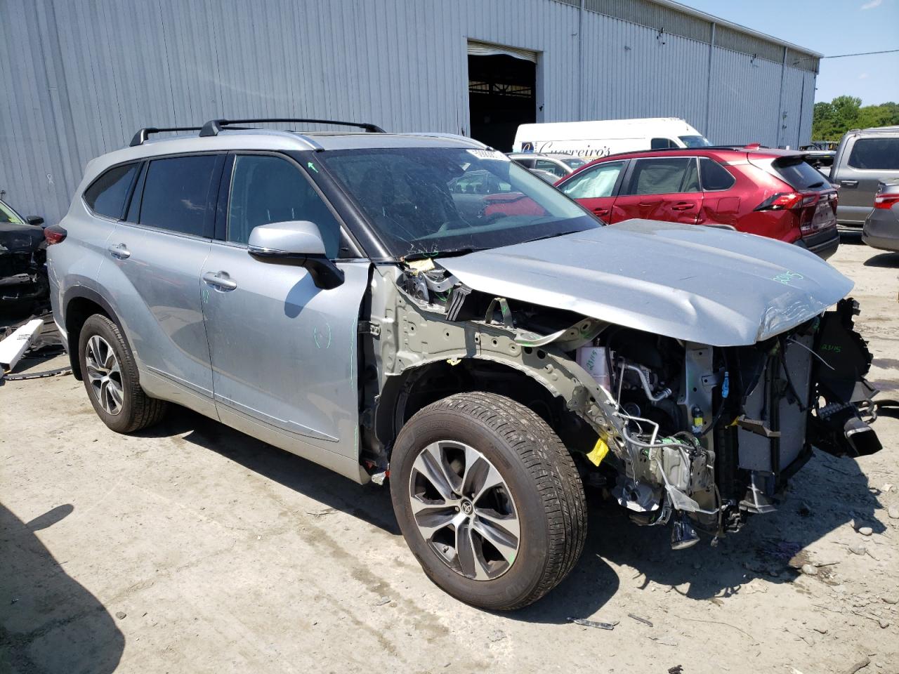 5TDGZRBH9MS158660 TOYOTA HIGHLANDER 2021